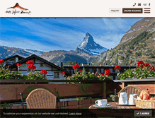 Tablet Screenshot of dufourzermatt.ch